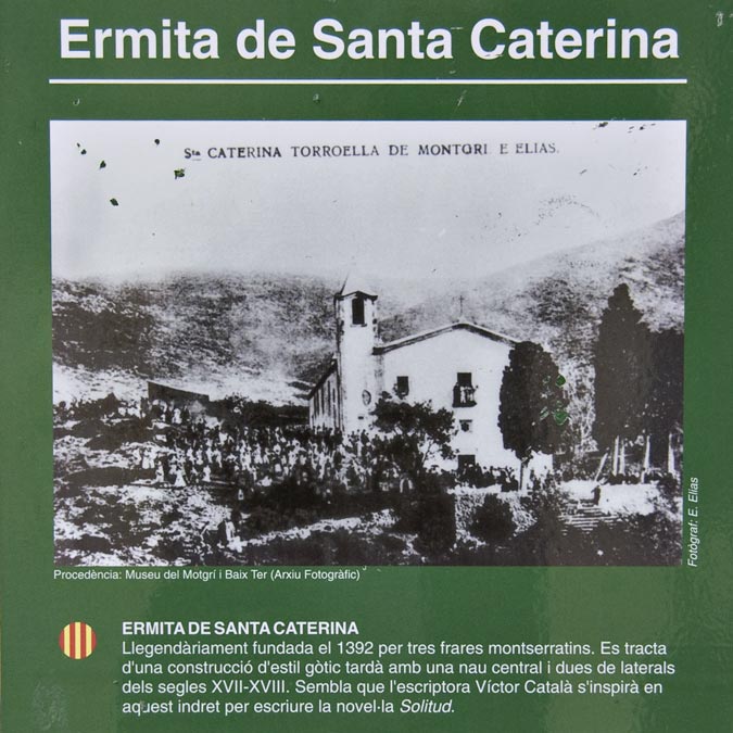 Cartell Ermita de Santa Caterina 1de2