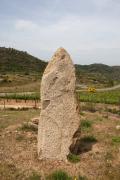 Menhir o pedra dreta del Mas Mares I 3de3