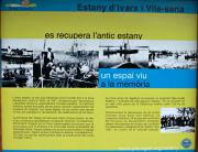 Cartell: Estany d'Ivars i Vila-sana