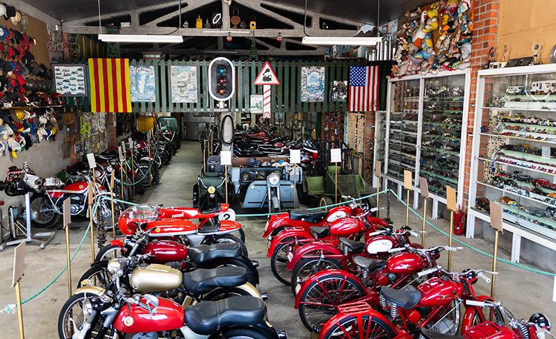 Passejant pel Museu de la Moto