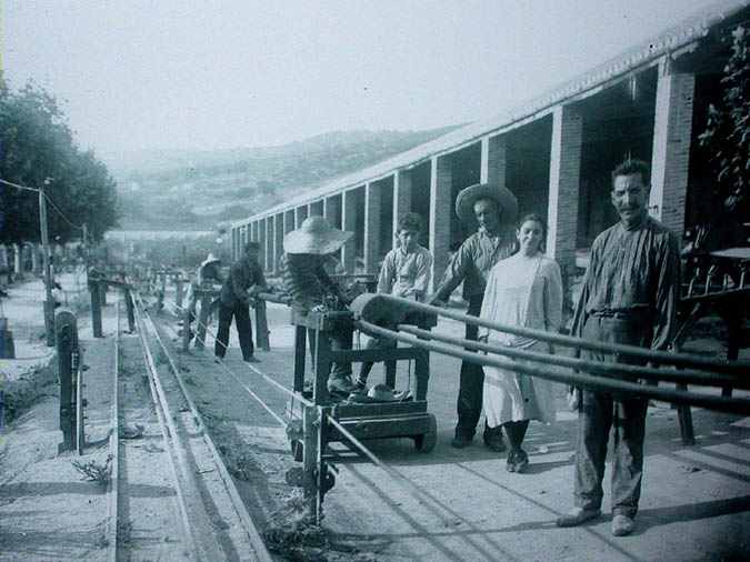 Fabricació de cordes, Badalona, 1915