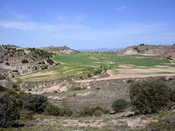 El barranquet, Can Martí, Serra d'Almenara (Leida)