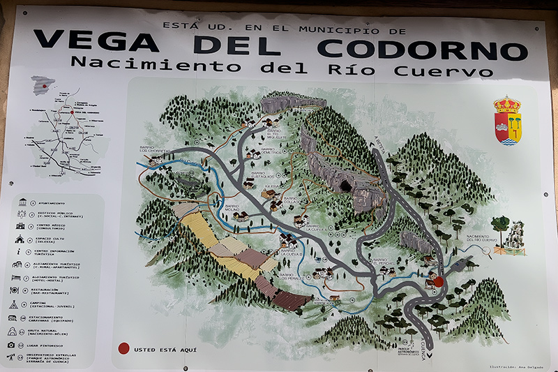 Cartell informatiu: Rio Cuervo