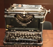 Màquina d'escriure.