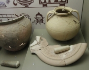Jarra-cántaro de cerámica comun romana.