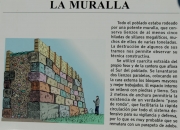 Plafó informatiu del Poblat celtiber el Castellar de Berrueco