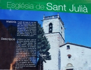 Cartell: Esglesía de Sant Julià