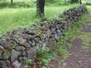 Murs de separació de pedra tosca