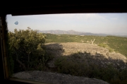 Vista des de l'interior de l'Aguait del Falcó